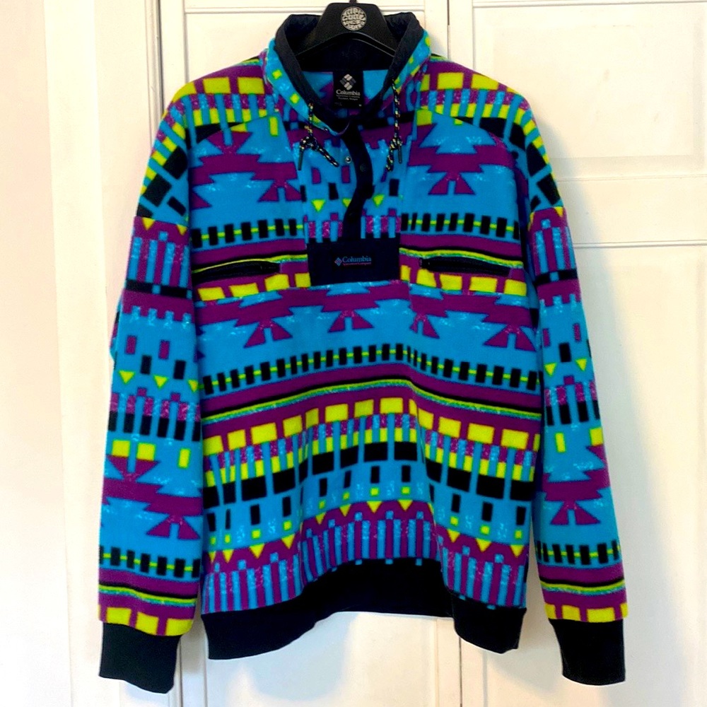 Columbia Retro Fleece jacket sz M